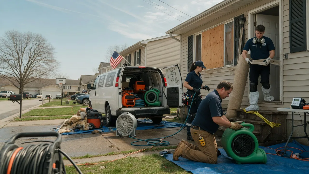 Water Damage Restoration in Veteran, WY near me